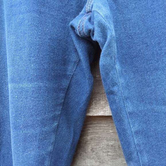 Vintage Long Haul Mens Full Cut Jeans 48x28.5 Blue Dark Wash Made USA - Picture 9 of 11